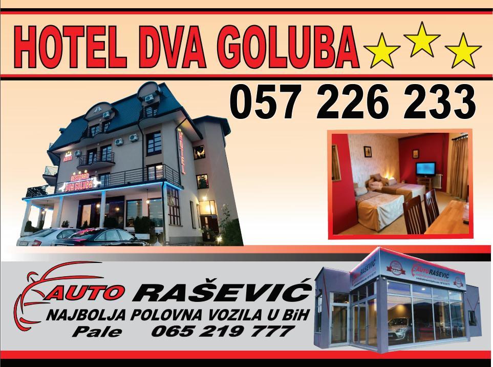 Hotel Dva Goluba Пале Екстер'єр фото